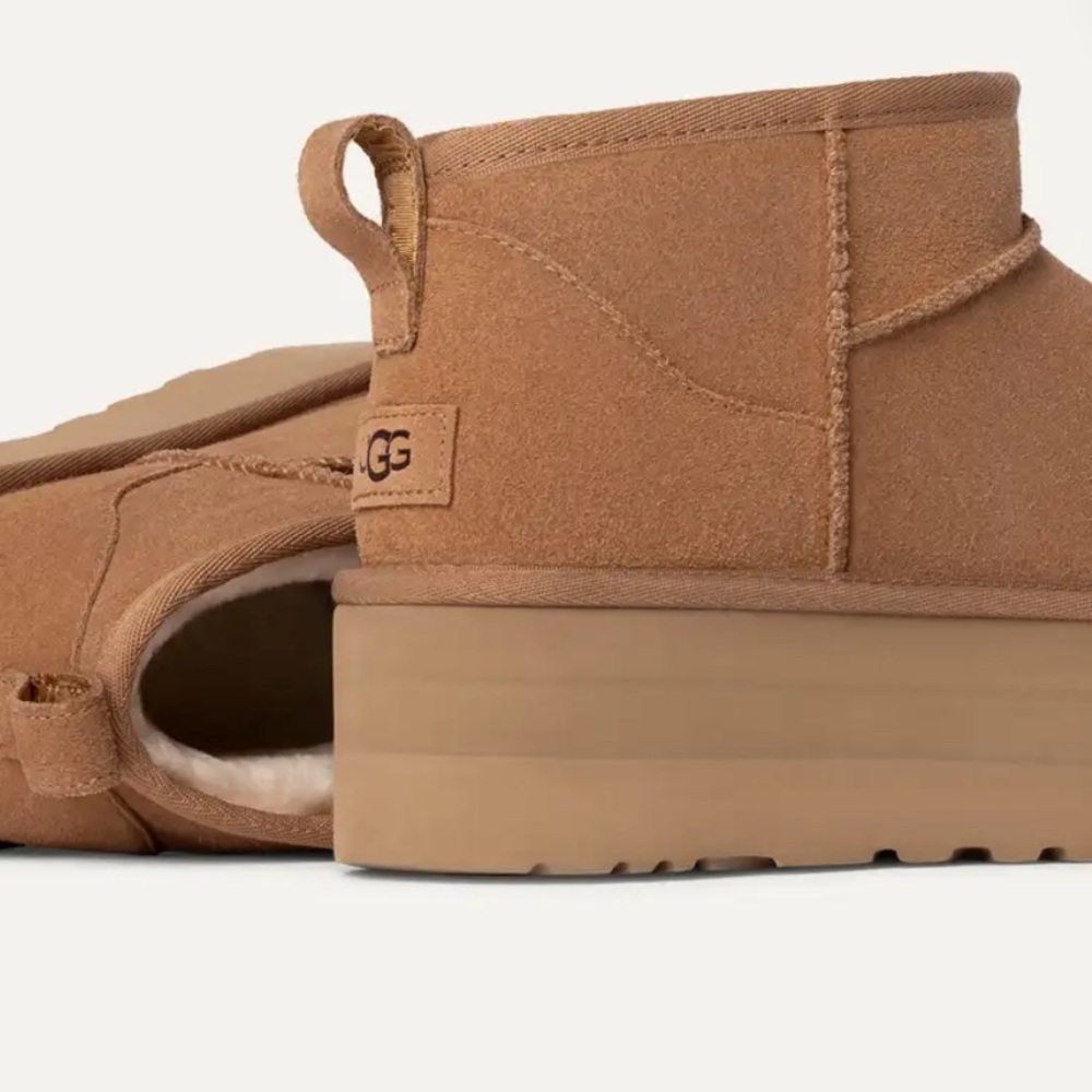 UGG Chestnut Suede Boots
